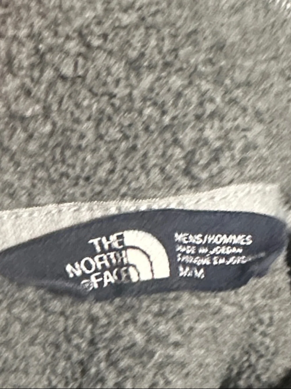 The North Face Grey Half-Zip Fleece Pullover